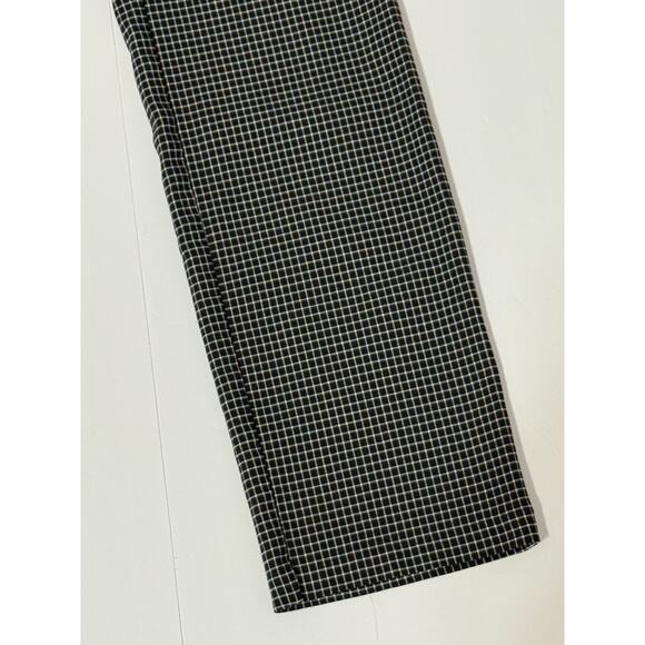 Rafaella Black and White Checked Pants, Size 8 - Picture 4 of 6